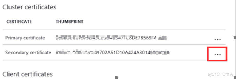 【Azure Microservices Service Fabric 】 Due to certificate expiration Service Fabric The cluster hangs up （ The upgrade cannot be completed , Node unavailable ）_Key Vault_02