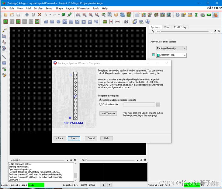  Hardware development notes （ 8、 ... and ）: Basic process of hardware development , To make a USB turn RS232 Module （ 7、 ... and ）： Create the foundation DIP components and parts （ Crystal oscillator ） Encapsulate and associate principle primitive devices _ Insert a picture _07