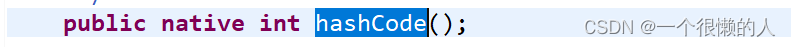 Equals() and hashcode()