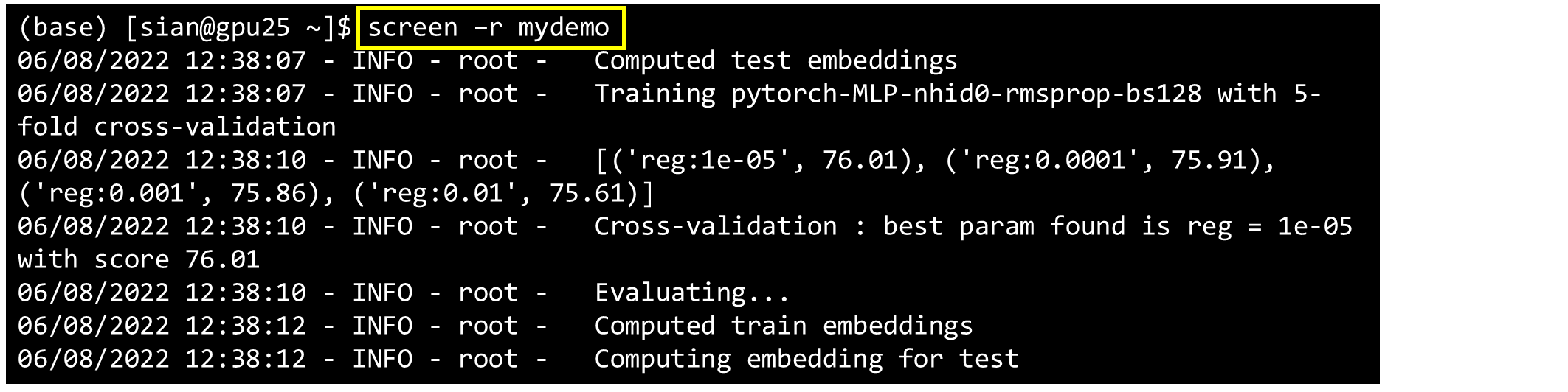 With screen and nohup running, there is no need to worry about deep learning code anymore | exiting the terminal will not affect the operation of server program code