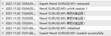 Mt4/mql4 getting started to proficient in foreign exchange EA automatic trading tutorial - identify the emergence of the new K line