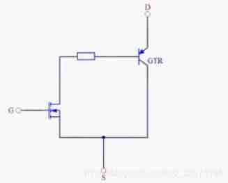 IGBT Equivalent circuit diagram 