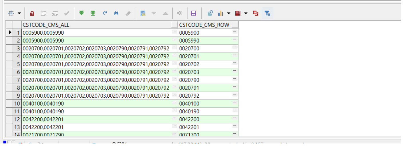 ORACLE Column turned -- A field is converted to multiple lines by the specified separator - The first 1 Zhang 