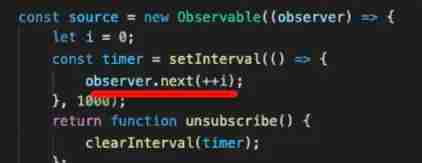 80 lines of code to realize simple rxjs