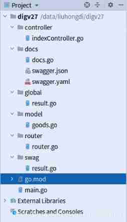 Go language web development series 27: Gin framework: using gin swagger to implement interface documents