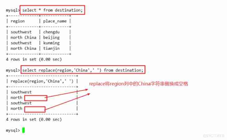  database ——MySQL senior SQL sentence （ One ）_ Table name _19