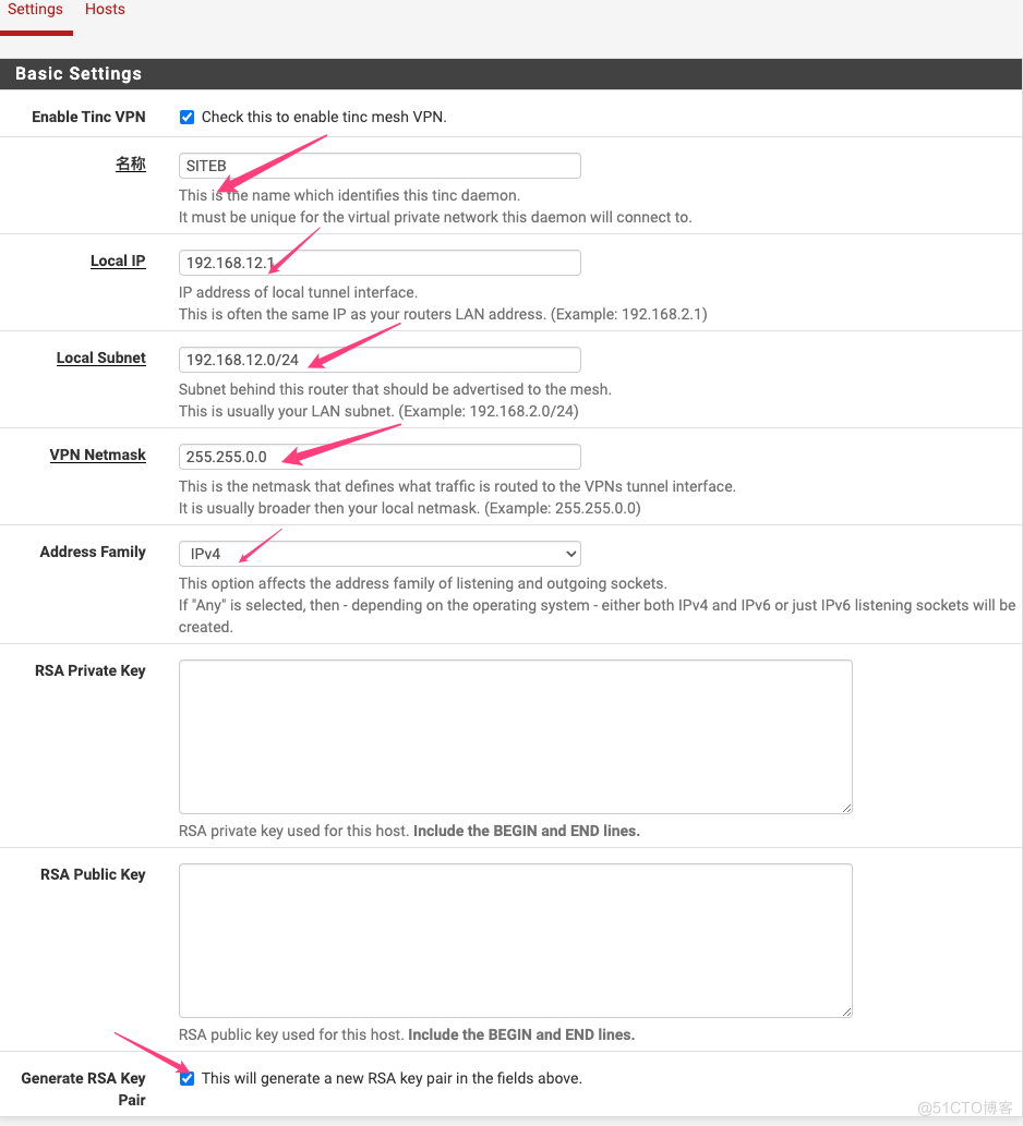 pfSenseConfigurationTINC Tutoriel Tunnel site à site _tinc_03