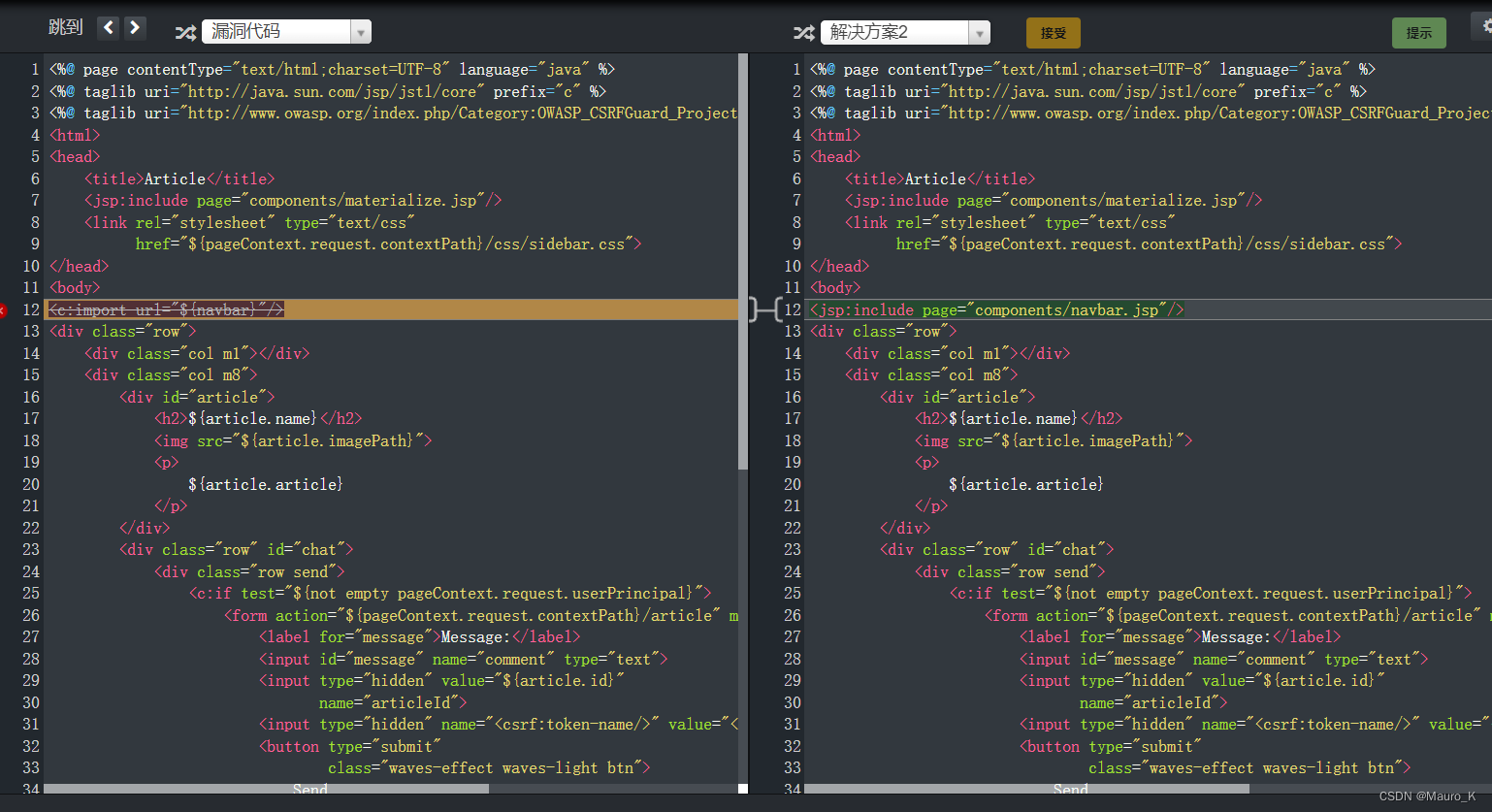 Secure code warrior learning record (III)