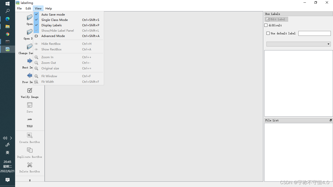 Yolov5 advanced level 2 installation of labelimg
