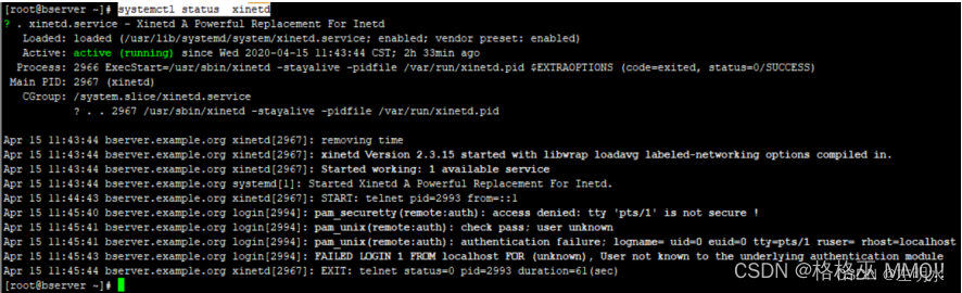 Telnet port login method with user name for liunx server