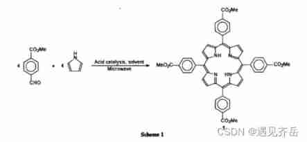 5,10,15,20-tetra (4-methoxycarbonylphenyl) porphyrin tcmpp purple crystal; Meso-5,10,15,20-tetra (4-methoxyphenyl) porphyrin tmopp|zn[t (4-mop) p] and co[t (4-mop) p] complexes
