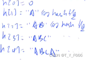 Hash table acwing 841 String hash