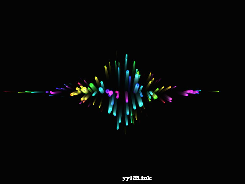 canvas发散的粒子h5动画js特效