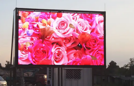 Development status of full color LED display