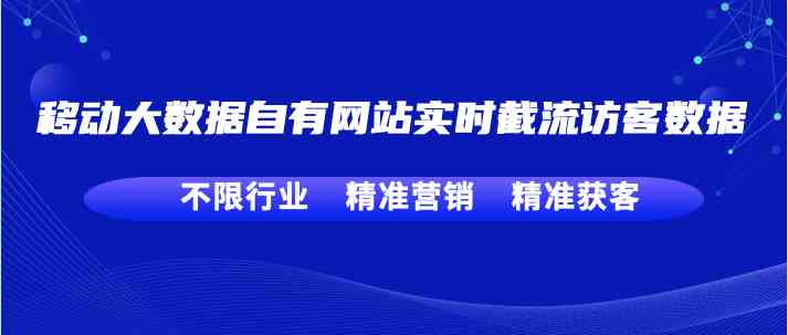 移动大数据自有网站精准营销精准获客