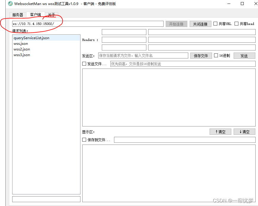 websocket 工具的使用