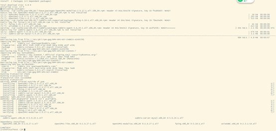 ZABBIX deployment instructions (server+win client + switch (H3C))