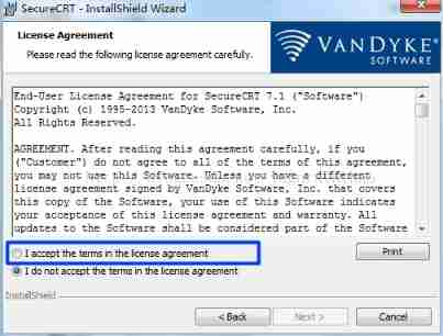 (tool class) use SecureCRT as the communication medium