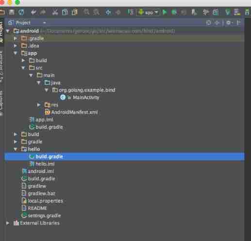 There are two ways for golang to develop mobile applications