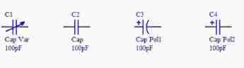  Capacitance schematic representation 