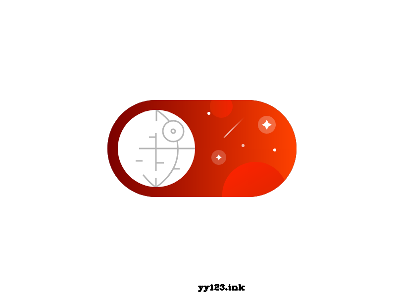 SVG星球大战样式Toggle切换开关按钮