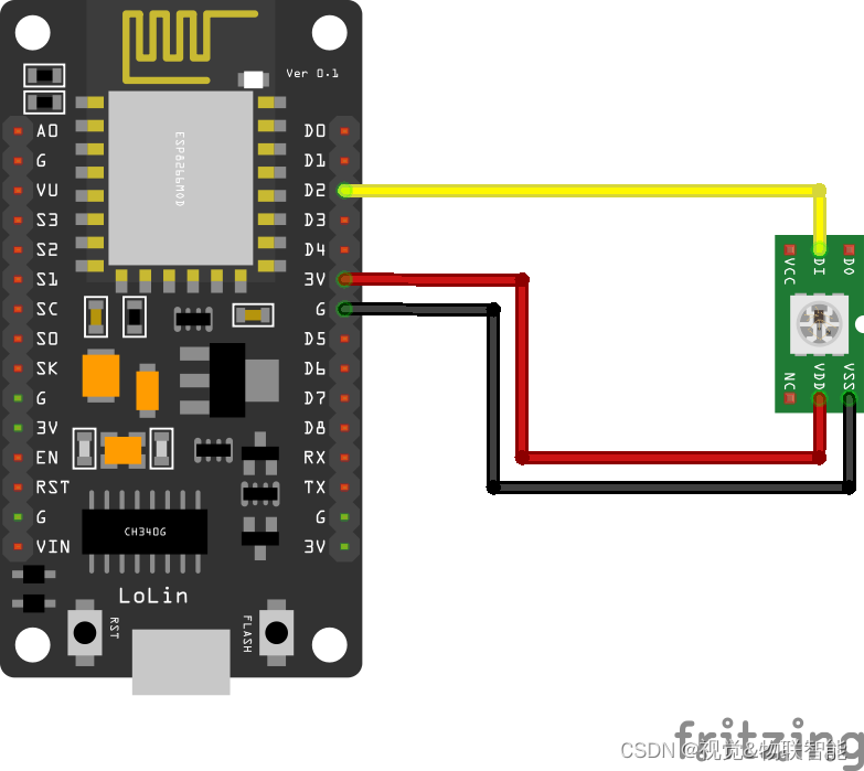 ESP8266-Arduino编程实例-WS2812驱动