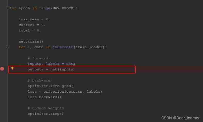 Pytorch learning notes 5: model creation