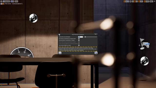 UE4 how to render statically? 5 steps to generate static rendering