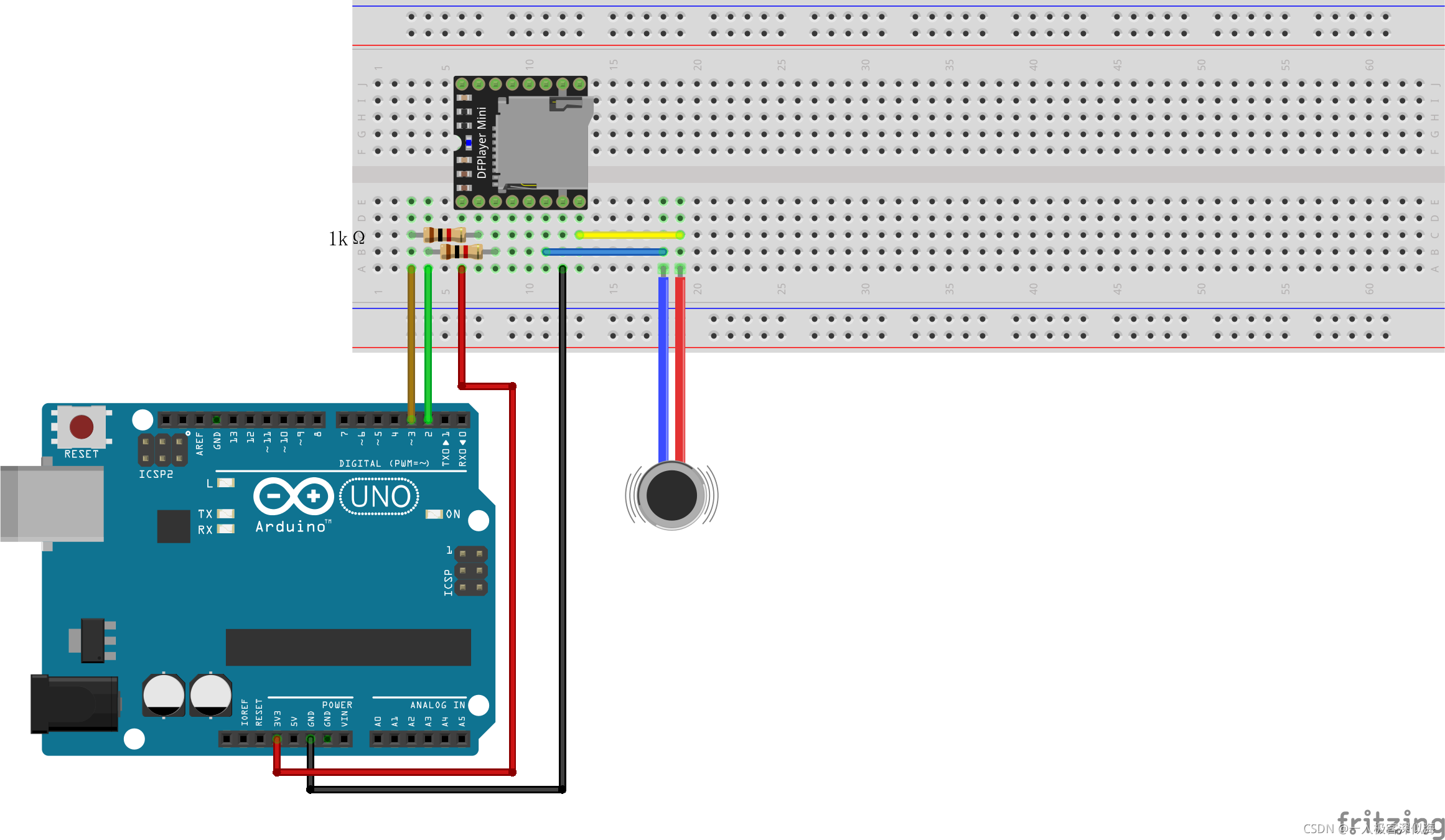 MP3mini播放模块arduino＜DFRobotDFPlayerMini.h＞函数详解