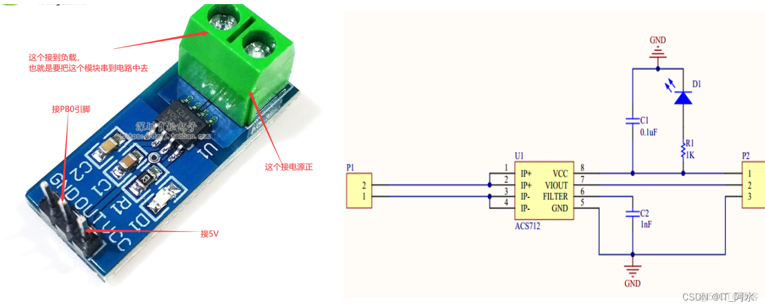 Voltage detection and current detection based on stm32