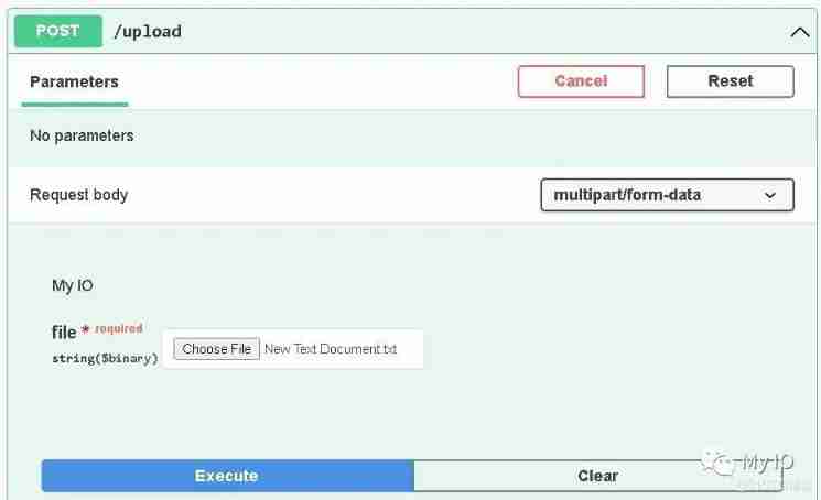  It's not easy to say love you | Use minimum WEB API File upload （Swagger Support ）#yyds Dry inventory #_ Customize _05