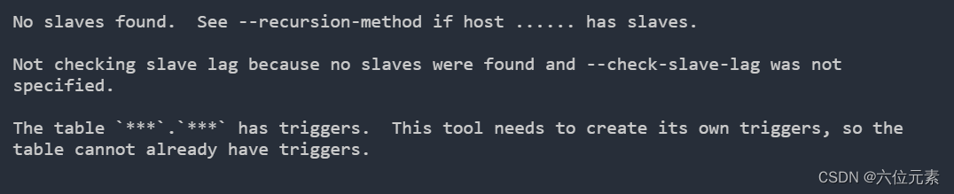 How to use percona tool to add fields to MySQL table after interruption