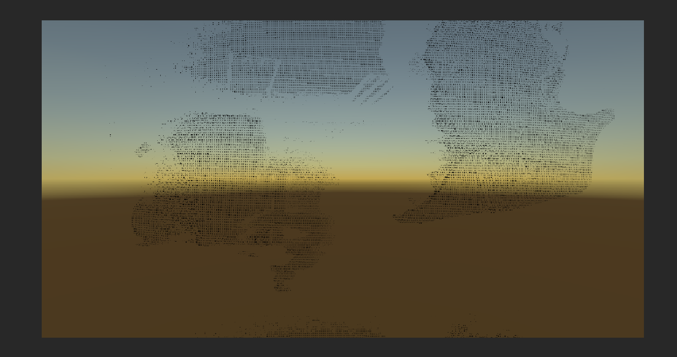 Unity display Kinect depth data