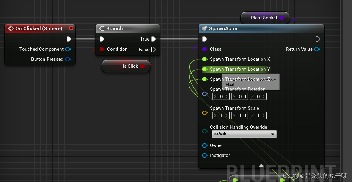 UE4 模型OnClick事件不生效的两种原因