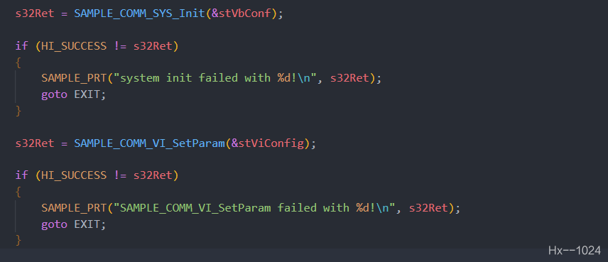 Hisilicon 3559 sample parsing: Vio