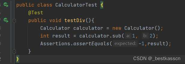 JUnit unit test