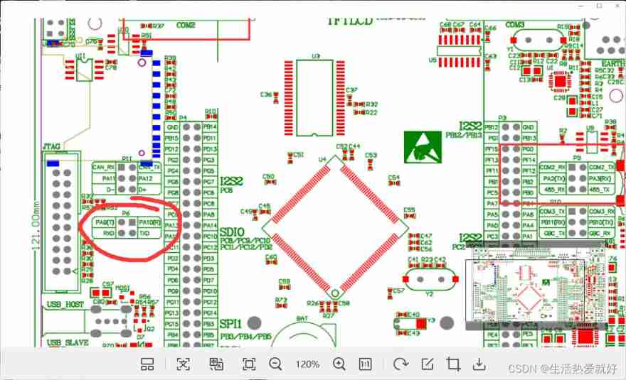 Led serial communication