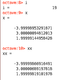 Using MATLAB to realize: Jacobi, Gauss Seidel iteration