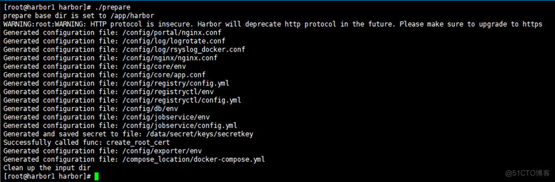 Harbor High availability cluster design and deployment （ Practice + video ）, Based on offline installation mode _docker_13