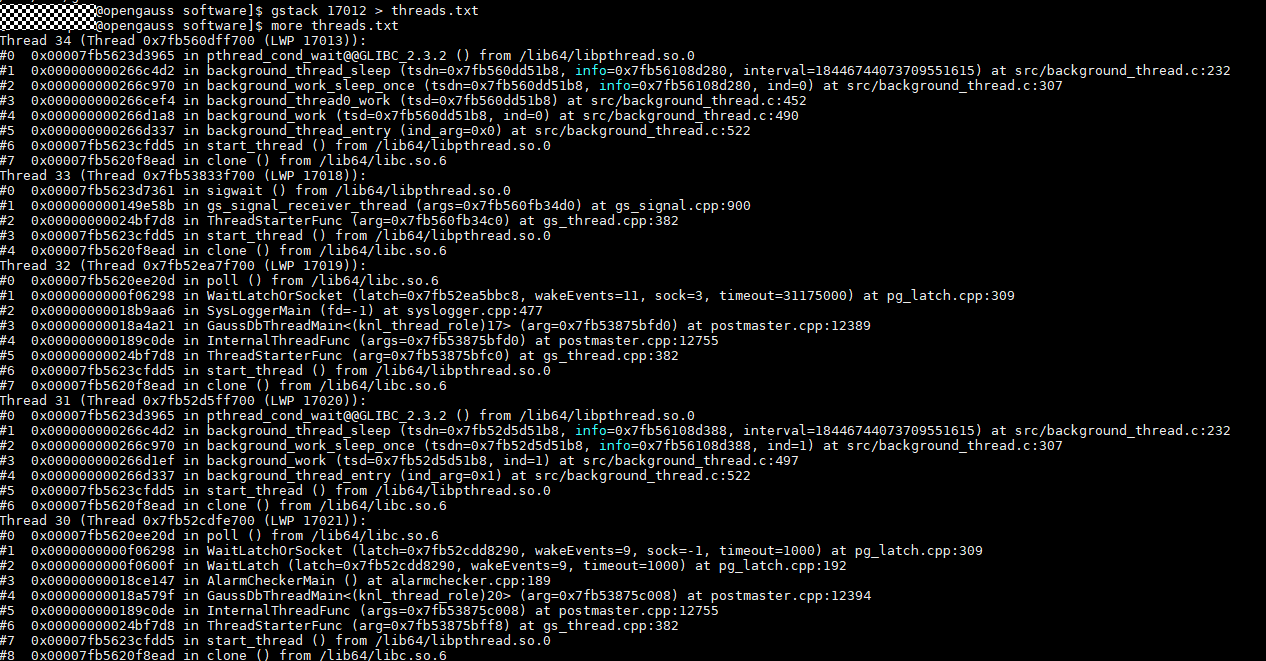 Opengauss kernel: simple query execution