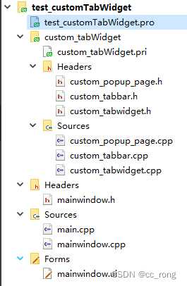 QT -- the qtabwidget supports dragging tabbar items