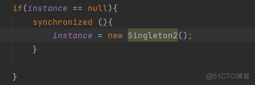 【 Multithreading 】 Implement singleton mode ( The hungry 、 lazy ) Thread safe singleton mode ( Double effect lock )_ The sluggard model _04