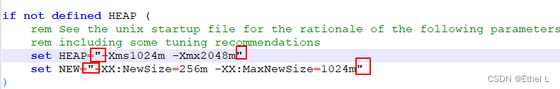 Jmeter - Heap配置原因报错Invalid initial heap size: -Xms1024m -Xmx2048mError