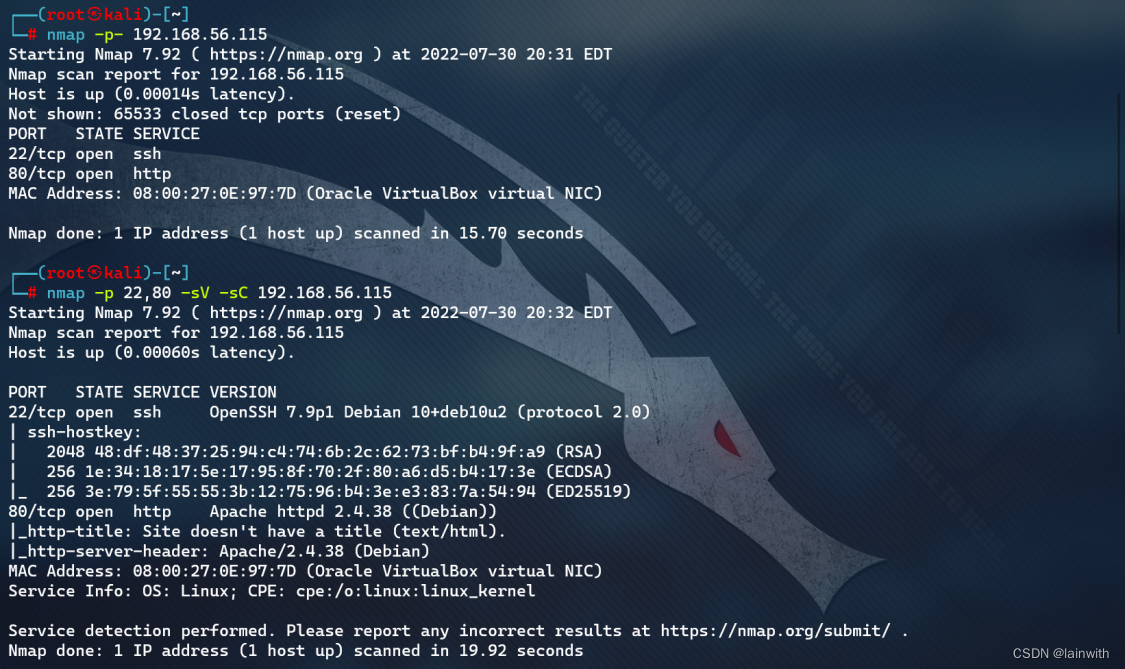 Vulnhub target drone: HARRYPOTTER_ NAGINI