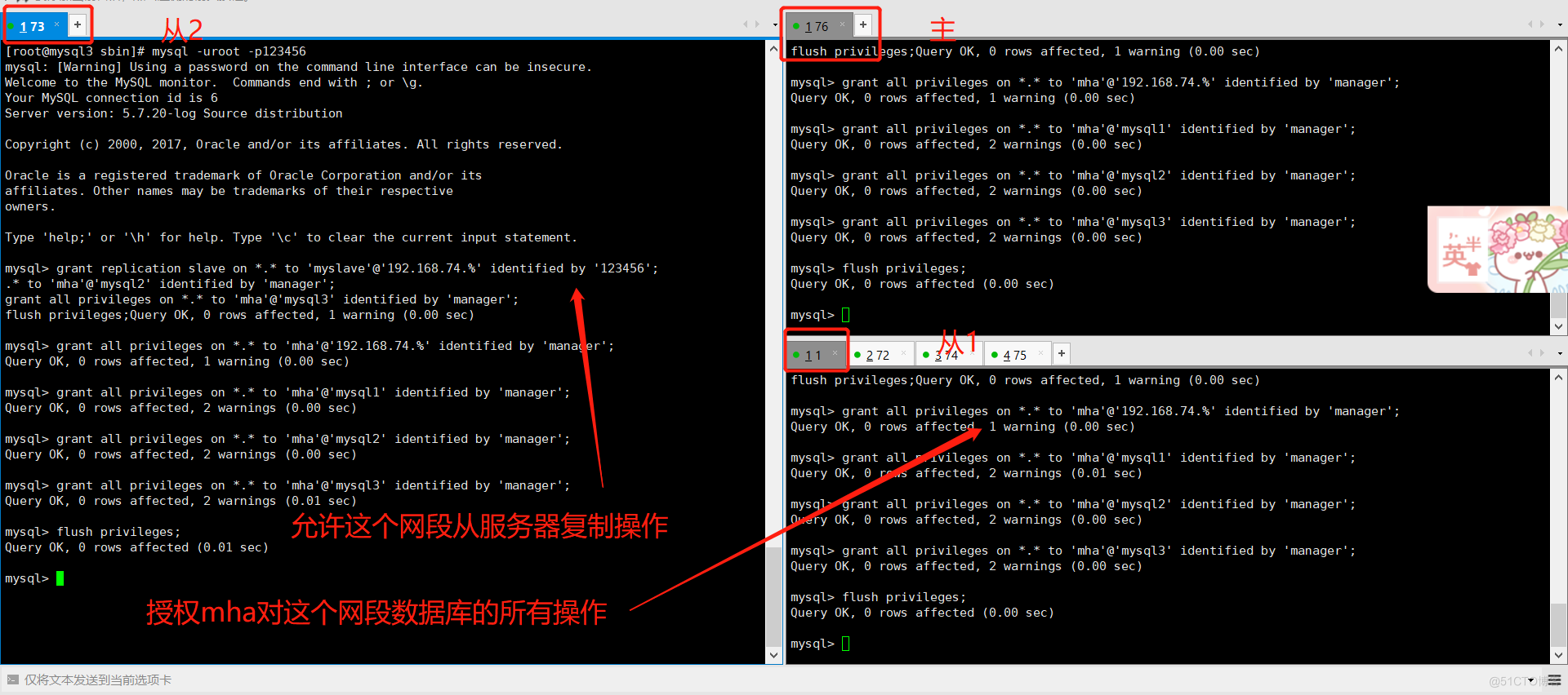  Database MHA High availability cluster deployment and failover _html_08