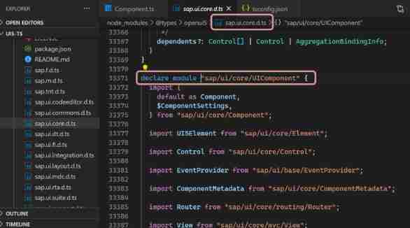 Learn what definitelytyped is through the typescript development environment of SAP ui5