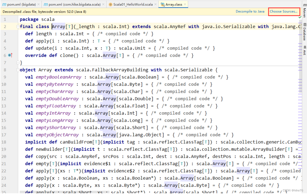 Scala basics [HelloWorld code parsing, variables and identifiers]