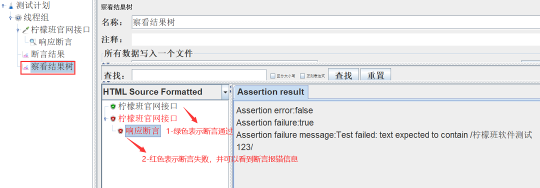 Do you know several assertion methods commonly used by JMeter?