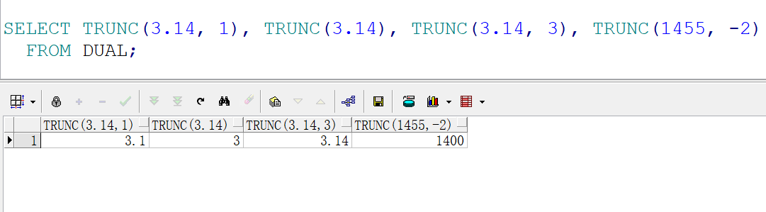 [Oracle database] mammy tutorial Day11 numerical function