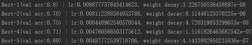 第六章 网络学习相关技巧5(超参数验证)